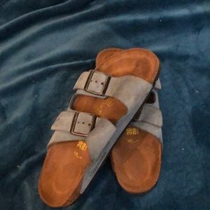 Blue Birkenstock’s